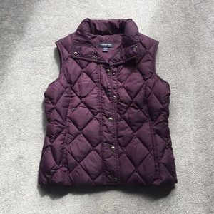 Down vest lands end